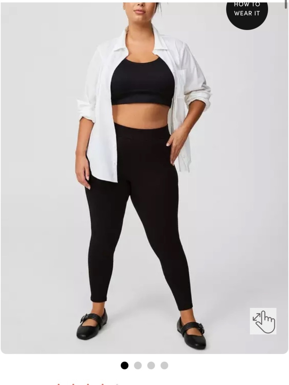3 Pack TORRID Black Leggings Size 5
